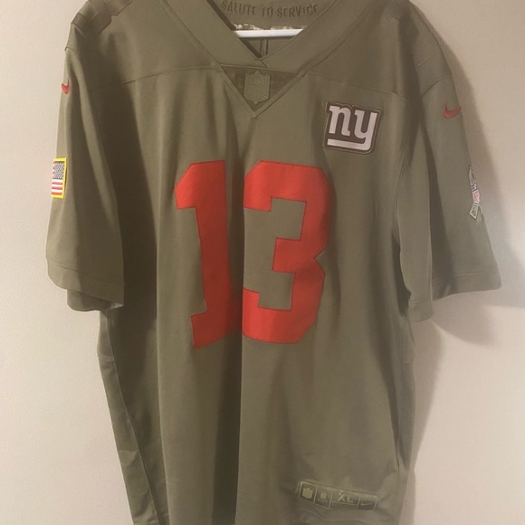 Odell Beckham Jr New York Giants Army jersey - Picture 2 of 7